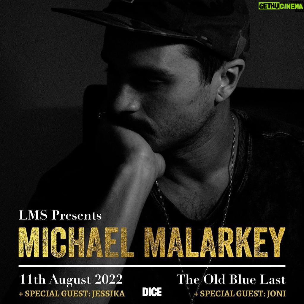 Michael Malarkey Instagram - 🔥THIS THURSDAY: London, UK @theoldbluelast Pleased to announce @joni.sounds & @jessikasweetman will be opening the show! Gonna be a great night; tickets via LINK IN BIO x