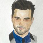 Michael Malarkey Instagram - artist unknown #fanartfriday