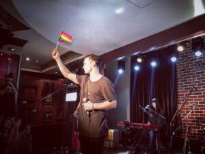 Michael Malarkey Instagram - happy pride month fam; all are welcome here ❤️🧡💛💚💙💜🖤🤍🤎