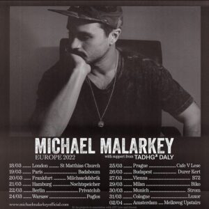 Michael Malarkey Instagram - one week til new music 
two weeks til the tour