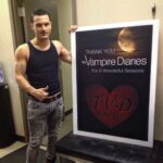 Michael Malarkey Instagram - woah throwback for the #tvd fam from the final days x 📷 @the_drew00