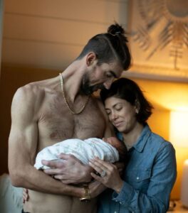Michael Phelps Instagram - @mrs.nicolephelps and I wanna welcome Nico Michael Phelps to the world. Born on 1/16. We’re so blessed to be given a 4th child. We’re now a family of 6! 😁😁🤪😂 📸 @boonestudios