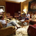 Michael Phelps Instagram - Got to spend a little time w coach …. Was blown away by his mind, creativity and his desire to prepare his kids to be the best they can be. The convos we had were some of the best. Convos I’ll never forget ! Thanks for showing us what greatness is! #goat #saban