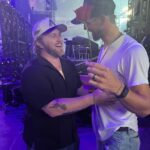 Michael Phelps Instagram - Good shows are always better w good friends!!