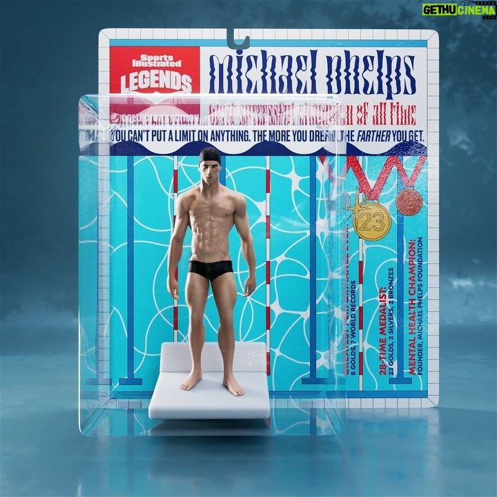 Michael Phelps Instagram - @sportsillustrated x @m_phelps00 drops tomorrow December 6th at 3pm EST! Grab a randomly selected 4-card pack ➡️ oneof.com/phelps ⬅️ #digitalcollectibles #polygonnft @0xpolygon @polygonstudios