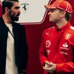 Michael Phelps Instagram - @m_phelps00 🤝 @robertshwartzman. Diving into the ins and outs of our garage 😎 #LasVegasGP 🇺🇸 Las Vegas, Nevada