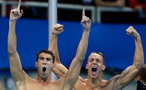 Michael Phelps Instagram - A few unforgettable memories …. Happy Olympic day!!
