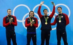 Michael Phelps Instagram - A few unforgettable memories …. Happy Olympic day!!