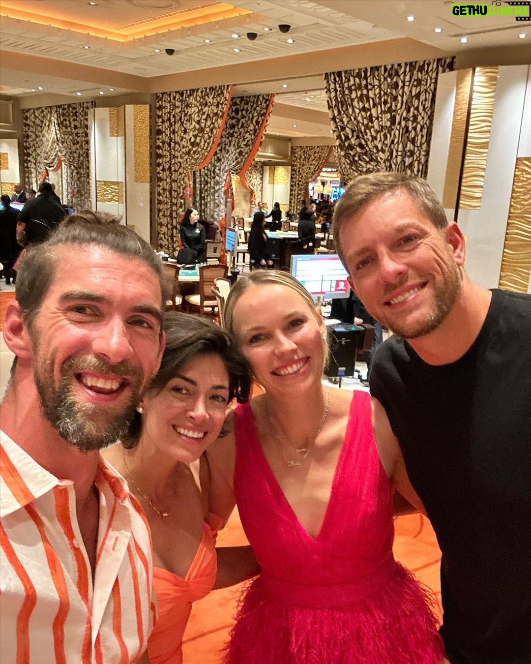 Michael Phelps Instagram - Thanks to @8amgolf @justintimberlake and @wynnlasvegas for inviting @mrs.nicolephelps n i for an unforgettable weekend!🤪😂😁🤣 #memories #newfriends