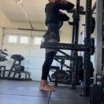 Michael Phelps Instagram - One max. 230 One fail. 240 Til next time front squats 🤪…. Thx keendog @kkrirsh