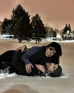 Michael Phelps Instagram - 8 years ago…My best friend said yes😍😍😘