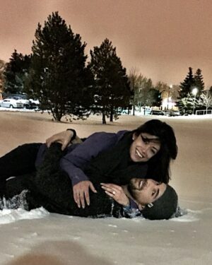 Michael Phelps Instagram - 8 years ago…My best friend said yes😍😍😘