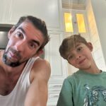 Michael Phelps Instagram - My sous 🧑‍🍳 today !!