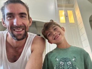 Michael Phelps Instagram - My sous 🧑‍🍳 today !!