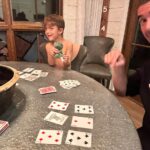 Michael Phelps Instagram - How it started… how it ended…. @boomerrphelps is a future card shark 🤪