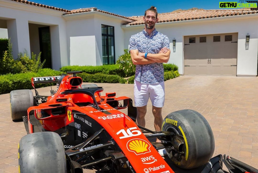 Michael Phelps Instagram - Kick off race weekend with me and the team at @global.poker on Thursday night at the Austin Pit Stop at @fairmarketatx. There will be live poker (you know I’ll be playing) and you can check out the awesome @scuderiaferrari show car display. They’ll have some cool prizes up for grabs in the live poker game including signed Global Poker merch and an incredible Scuderia Ferrari hospitality experience for this weekend in Austin! Check out details and register at www.globalpoker.com/austin, spots are limited – free to the public but must RSVP! #GLOBALPOKER #MPHELPSGP #GPCelebChallenge #sponsored