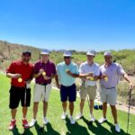 Michael Phelps Instagram - What a day supporting @m_phelps00 inaugural @mpfoundation TEE IT UP GOLF ⛳️ OUTING at the wonderful @silverleafclub 🤙🏽 Such a epic day of shit talking and good laughs with this crew @hoytmcgarity @jfujigolf @larryp84 @haydenwood8 😂 @8amgolf crew!!! #nike #nikegolf #golf #az #arizona #charity #foundation #giving #oga Silverleaf Country Club
