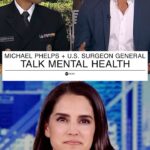 Michael Phelps Instagram - “If you’re seeing other people opening up, you’ll do the same thing.” @m_phelps00 hopes to de-stigmatize mental health in every sport. He and @u.s.surgeongeneral joins @dianermacedo to talk social media, stigmas, and the power of vulnerability.