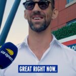 Michael Phelps Instagram - The GOAT in the water gives his US Open picks @m_phelps00