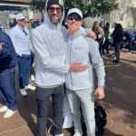 Michael Phelps Instagram - Annexus pro-am fun…. Love this event- can’t wait til next year!!! (Minus the hail and 🌧️- next time I’m going to pack my suit and goggles) @wmphoenixopen 📸 @yeungphotography