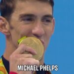 Michael Phelps Instagram - There’s nothing like receiving an Olympic medal... 🥇 🥈 🥉 🤩 Which Olympic medal moment do you remember the most? #Paris2024