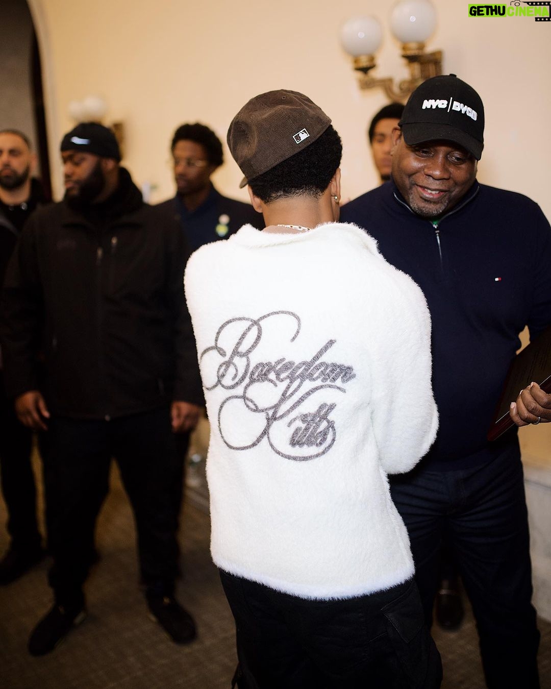 Michael Rainey Jr. Instagram - Had a blast yesterday at the 8th annual Million Dollar Giveback: Hip Hop Holiday Christmas Giveaway. Thank you to the Mayor Advisory Board, DYCD, Senator Kevin Parker, and Melissa G. for awarding me with a Proclamation and Certificate of Recognition in appreciation of my contributions and dedication to the youth of NYC.