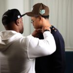 Michael Rainey Jr. Instagram - You’ll never lose if you don’t give up. Thank you for having me #hiphoptohollywood @kelleylcarter @espn @abcnews