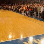 Michael Rainey Jr. Instagram - With Ben STILL gettin money 😎💰 @nyknicks Good W today 🧡💙🧡 Madison Square Garden