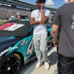 Michael Rainey Jr. Instagram - Dallas was elite @nascar experience was crazy thanks to @moneylioninc ♥️🫶🏾