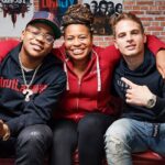 Michael Rainey Jr. Instagram - The Queen came & chopped it up with the boys❤️ @courtneyakemp Legendary episode Fr 🔥🔥