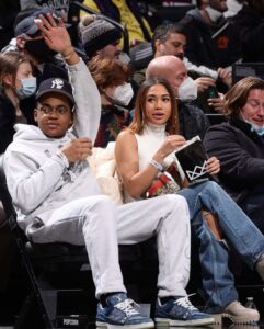Michael Rainey Jr. Instagram - Court side w my best friend n what not 😎❤️