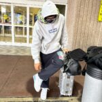 Michael Rainey Jr. Instagram - Really got to Houston with no car no plane … just FEET Houston-Intercontinental Airport