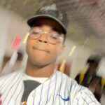 Michael Rainey Jr. Instagram - Yesterday was an eliteeee day🔥 threw the first pitch at the @mets , brought one my amazing supporters & Nft holders wit me @shakinheryams to the game. Then we chilled at sei less & watched game 7 😎 shes a part of the 22 fam now 💯🫶🏾