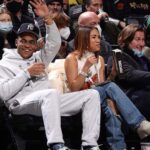 Michael Rainey Jr. Instagram - Court side w my best friend n what not 😎❤️