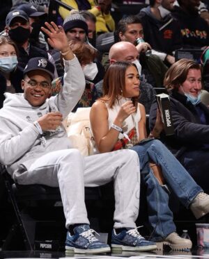 Michael Rainey Jr. Instagram - Court side w my best friend n what not 😎❤️