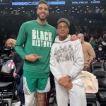 Michael Rainey Jr. Instagram - Bro said back up you gotta get the fit 😂🔥 @jaytatum0 Y’all cooked us last night but it’s all good 😂💪🏾 Barclays Center