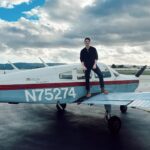 Michael Trevino Instagram - First Solo Flight ✅ Van Nuys Airport VNY