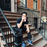 Michael Trevino Instagram – Warner Bros backlot or West Village?