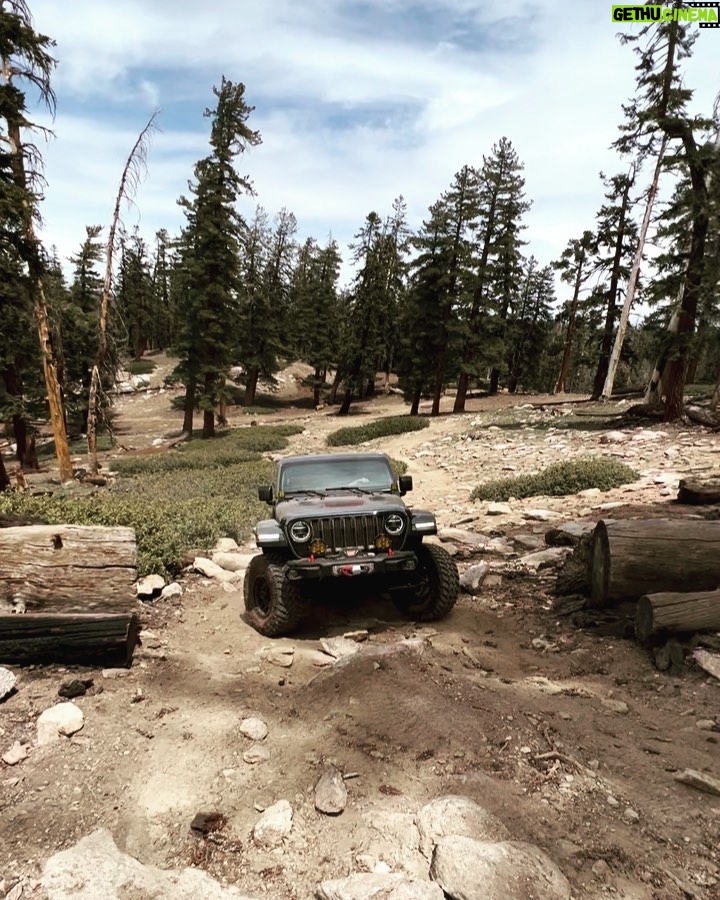 Michael Trevino Instagram - Off Grid weekend recap in Sequoia National Forest. We hit Sherman Peak Trail at 10k elevation. Just getting the camping/overlanding season started 🏕 #overlanding #camping #offroad #sponsorus