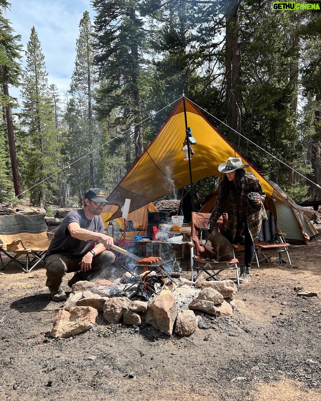 Michael Trevino Instagram - Off Grid weekend recap in Sequoia National Forest. We hit Sherman Peak Trail at 10k elevation. Just getting the camping/overlanding season started 🏕 #overlanding #camping #offroad #sponsorus