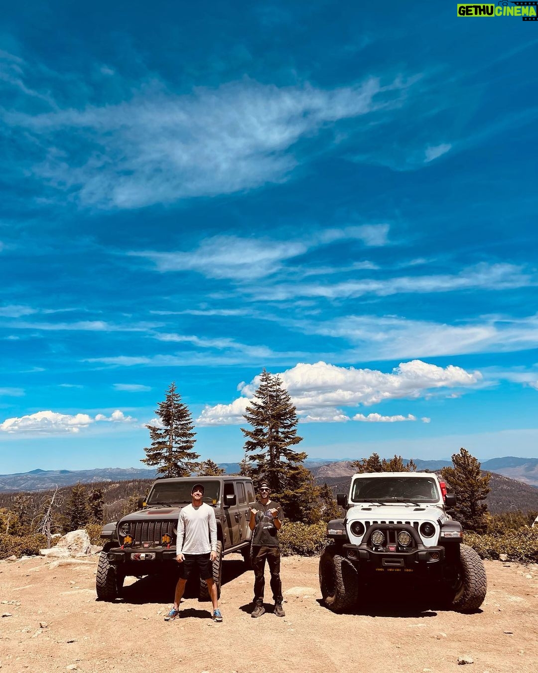 Michael Trevino Instagram - Off Grid weekend recap in Sequoia National Forest. We hit Sherman Peak Trail at 10k elevation. Just getting the camping/overlanding season started 🏕 #overlanding #camping #offroad #sponsorus