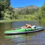 Michael Trevino Instagram - This is me getting way too excited about kayaking a few weeks ago. Have a great summer everyone! Big thank you to the rangers and staff over at Yosemite Lakes RV resort. See you guys soon! @thousandtrails @outdoorsy #100DaysofCamping