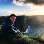 Michael Trevino Instagram - Christmas in Ireland Cliffs Of Moher - Galway, Irlanda