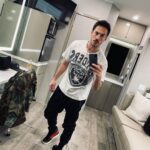 Michael Trevino Instagram - not sure if the new trailers mid season are necessarily a good sign but it has a big ass mirror so here’s a selfie . P.S. Go Raiders! Santa Fe, New Mexico