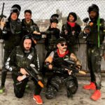 Michael Trevino Instagram - 🎯🔫 TEAM NO MERCY 🎯🔫 Hollywood Sports Paintball and Airsoft Park
