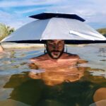 Michael Trevino Instagram - I borrowed this hat from an older gentlemen but haters will say it’s photoshopped . . . 📸:@afton