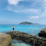 Michael Trevino Instagram - Spent the day Island hopping and hiked to the top of Sail Rock. Grateful for this experience. 🌴🙏🏼🌴 Similan Islands