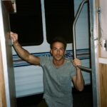 Michael Trevino Instagram - 2 more episodes to go untill we finish up our first season of @cwroswellnm. I have no idea what’s going on in this photo but @michaelvlamis shoots on film and I think that’s cool. #35mm #kodakportra400 #oldschoolphotolab #olympusepic Santa Fe, New Mexico