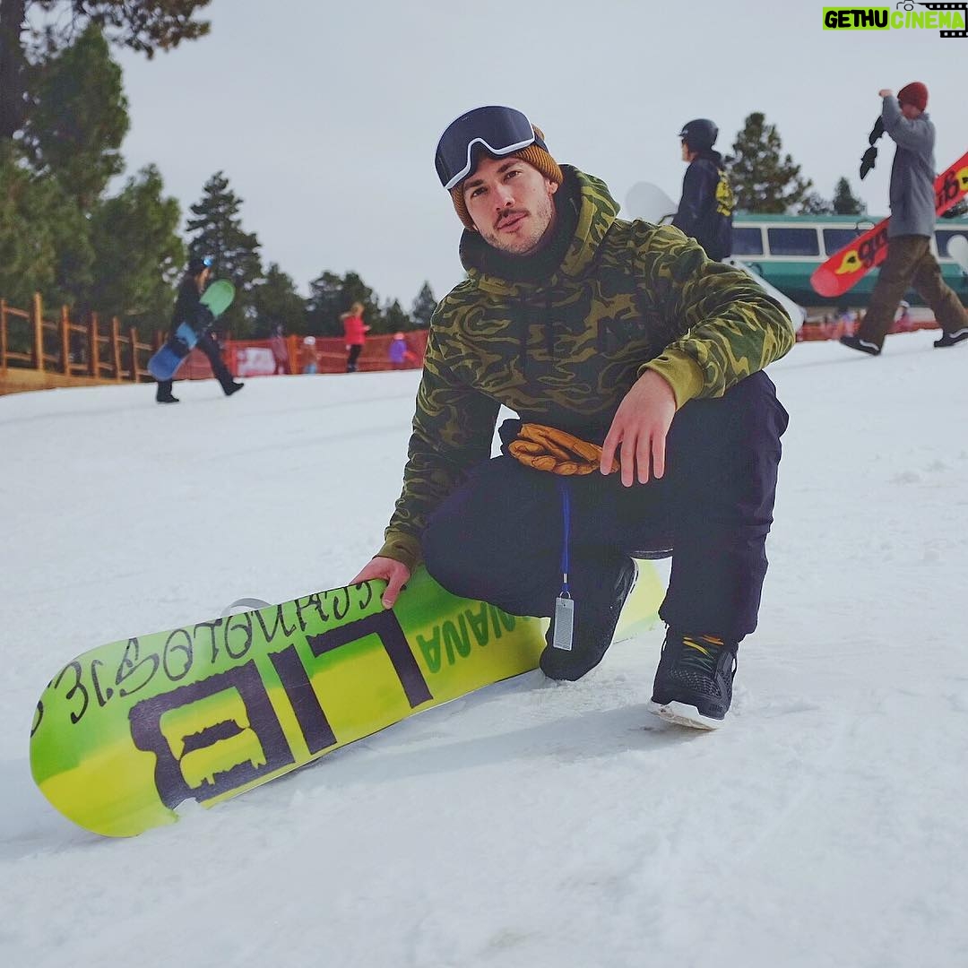 Michael Trevino Instagram - Day #1 of the new season ✔️ . . . 📷: @robb_zbacnik Big Bear Lake, California