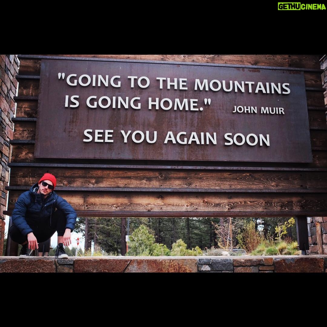 Michael Trevino Instagram - Another snowboard season in the books... Mammoth Mountain